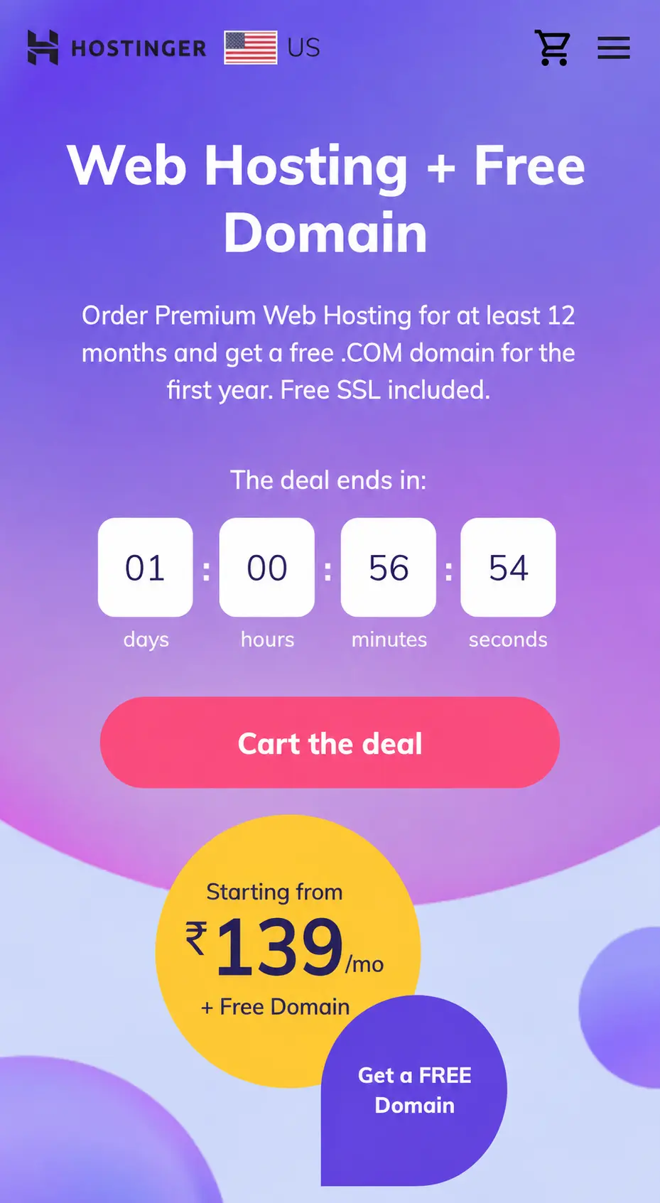 Hostinger Banner
